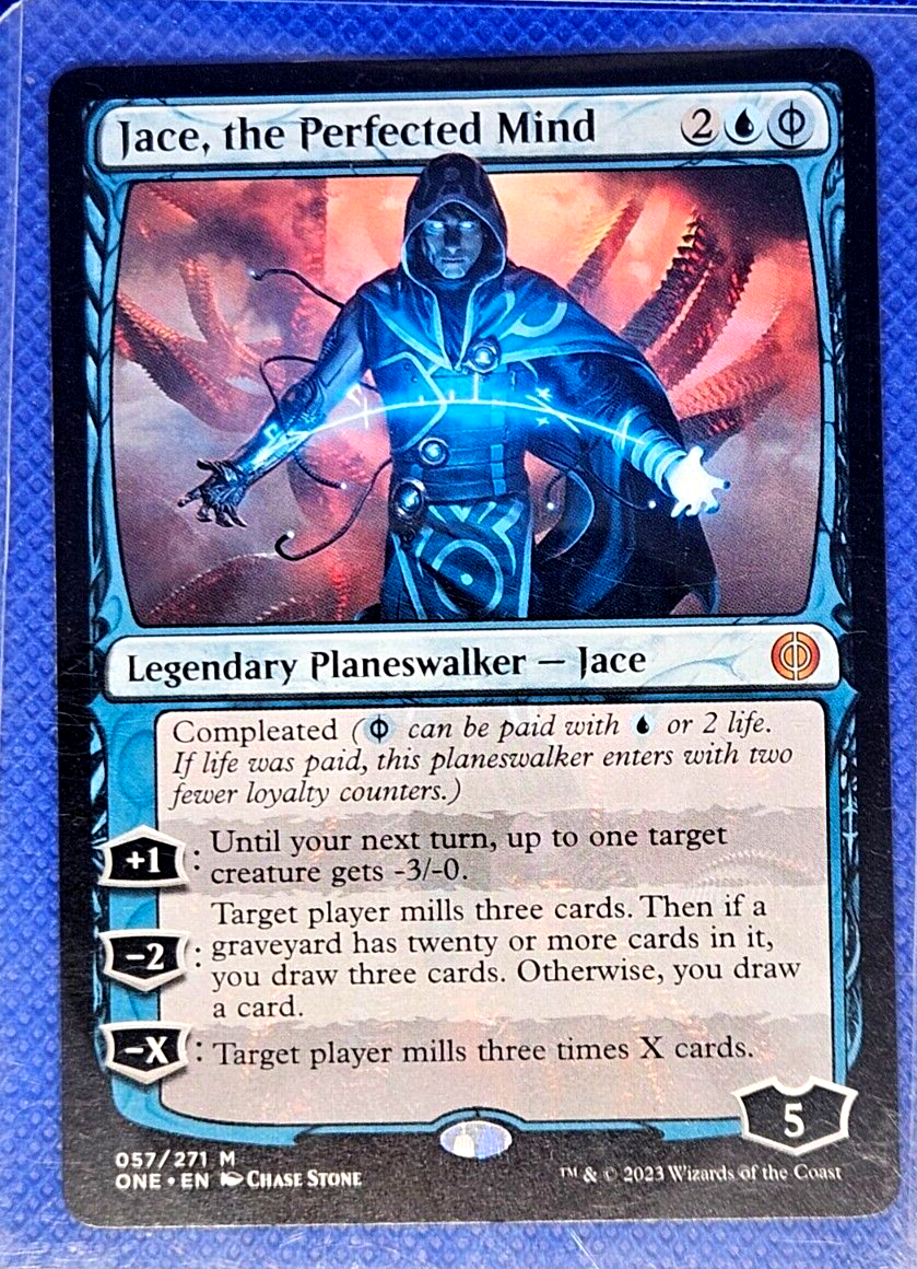 Jace, the Perfected Mind-Phyrexia: All Will Be One-57 Magic The Gathering