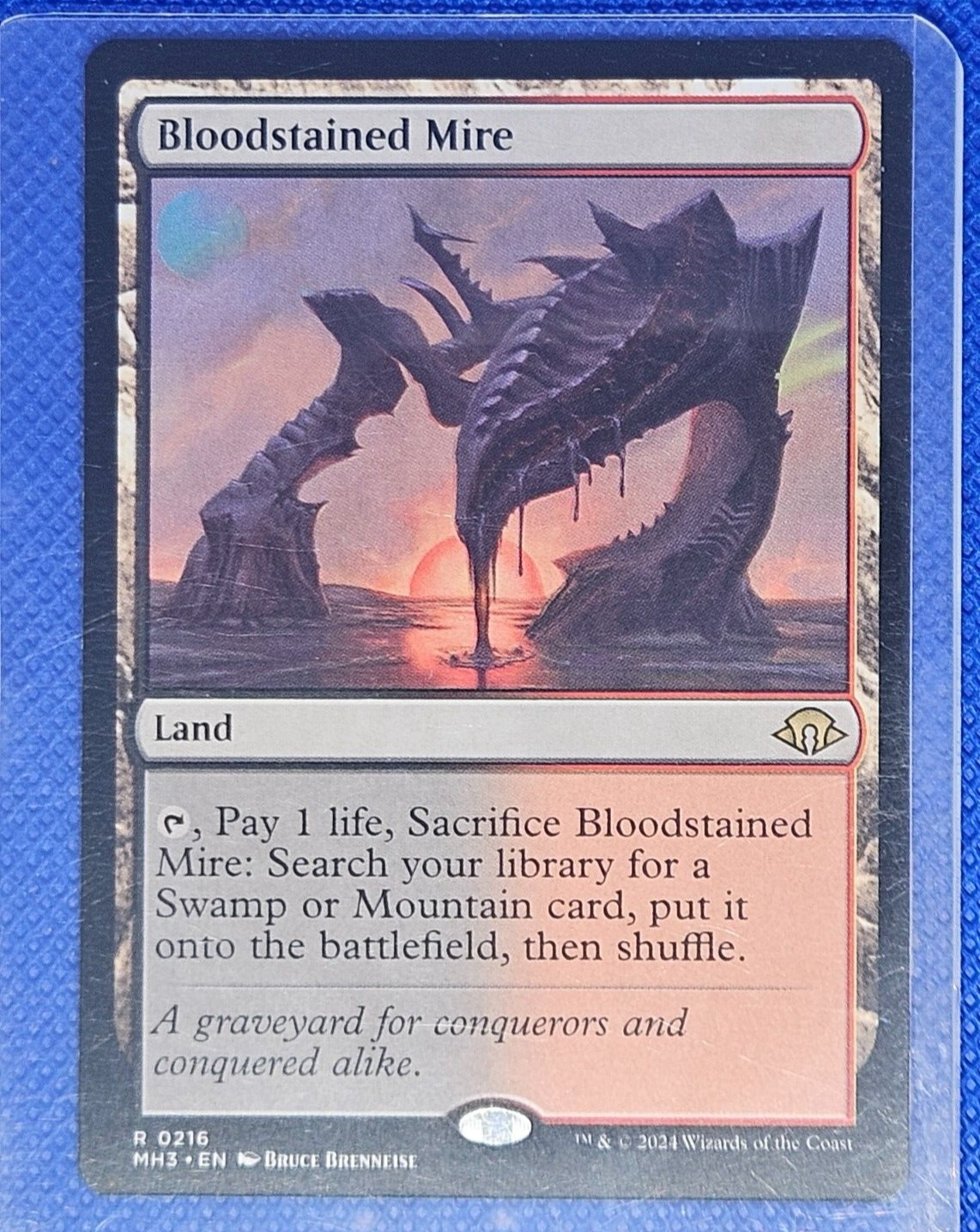 Bloodstained Mire-Modern Horizons 3-#216 Magic The Gathering