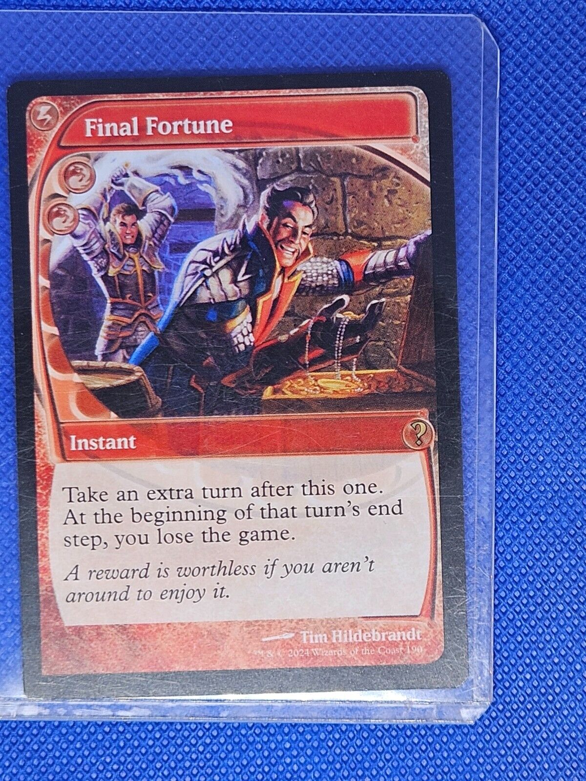 Final Fortune-Mystery Booster 2-Retro Frame  Magic: The Gathering